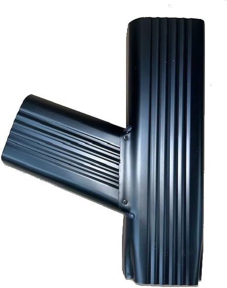 Downspout Tie-In Funnels Straight 2x3" & 3x4" 10 ct