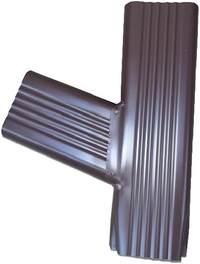 Downspout Tie-In Funnels Straight 2x3" & 3x4" 10 ct