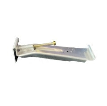 6" Half Round Hangers w/screw W/clip 100 ct
