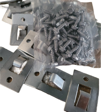 Hallett Package of Clips and Screws
