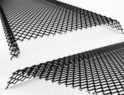Hallett Small Hole Gutter Screen 100'