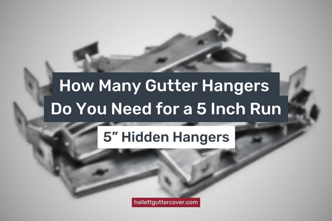 a pile of 5" hidden hangers