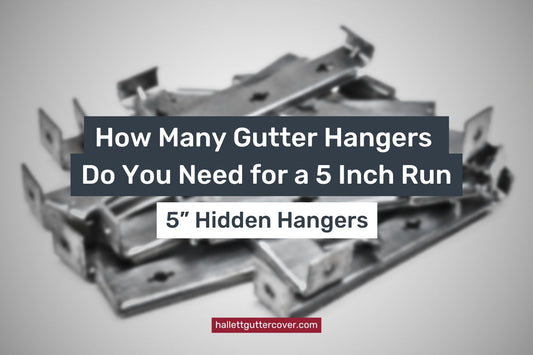 a pile of 5" hidden hangers