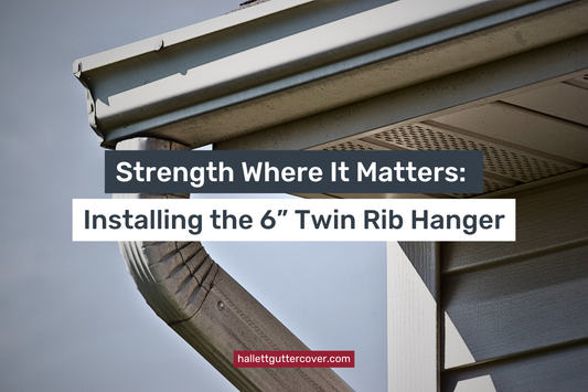 Strength Where It Matters: Installing the 6” Twin Rib Hanger