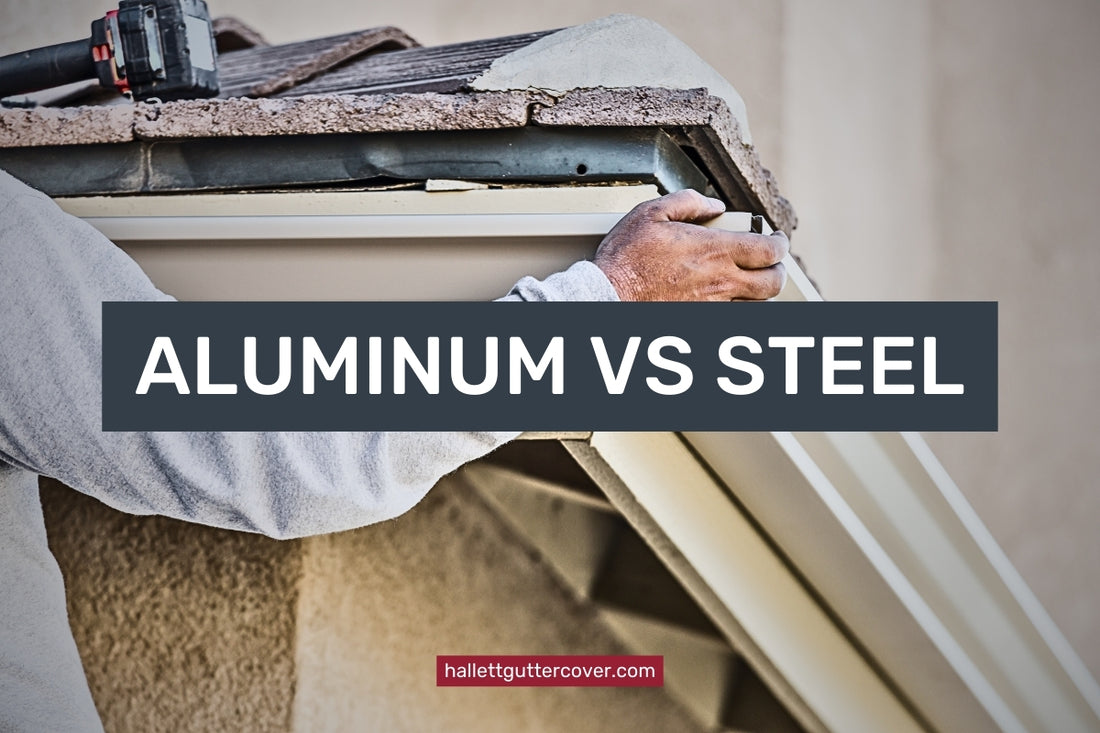 Gutter System Showdown: Aluminum vs. Steel