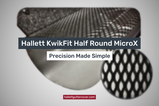 Hallett KwikFit Half Round MicroX: Precision Made Simple