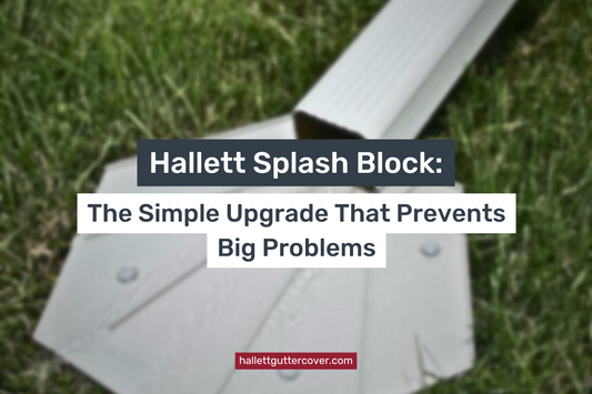 Hallett Splash Block: The Simple Upgrade That Prevents Big Problems