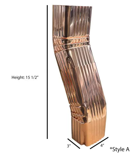 2 Piece Copper Ledge Jumper Offset Mix and Match 6 ct minimum