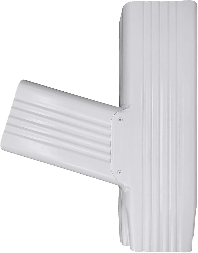 Gutter Tie Rode Downspout Tie-In Funnels Straight 2x3