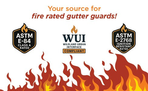 Hallett Small Hole Gutter Screen 100'