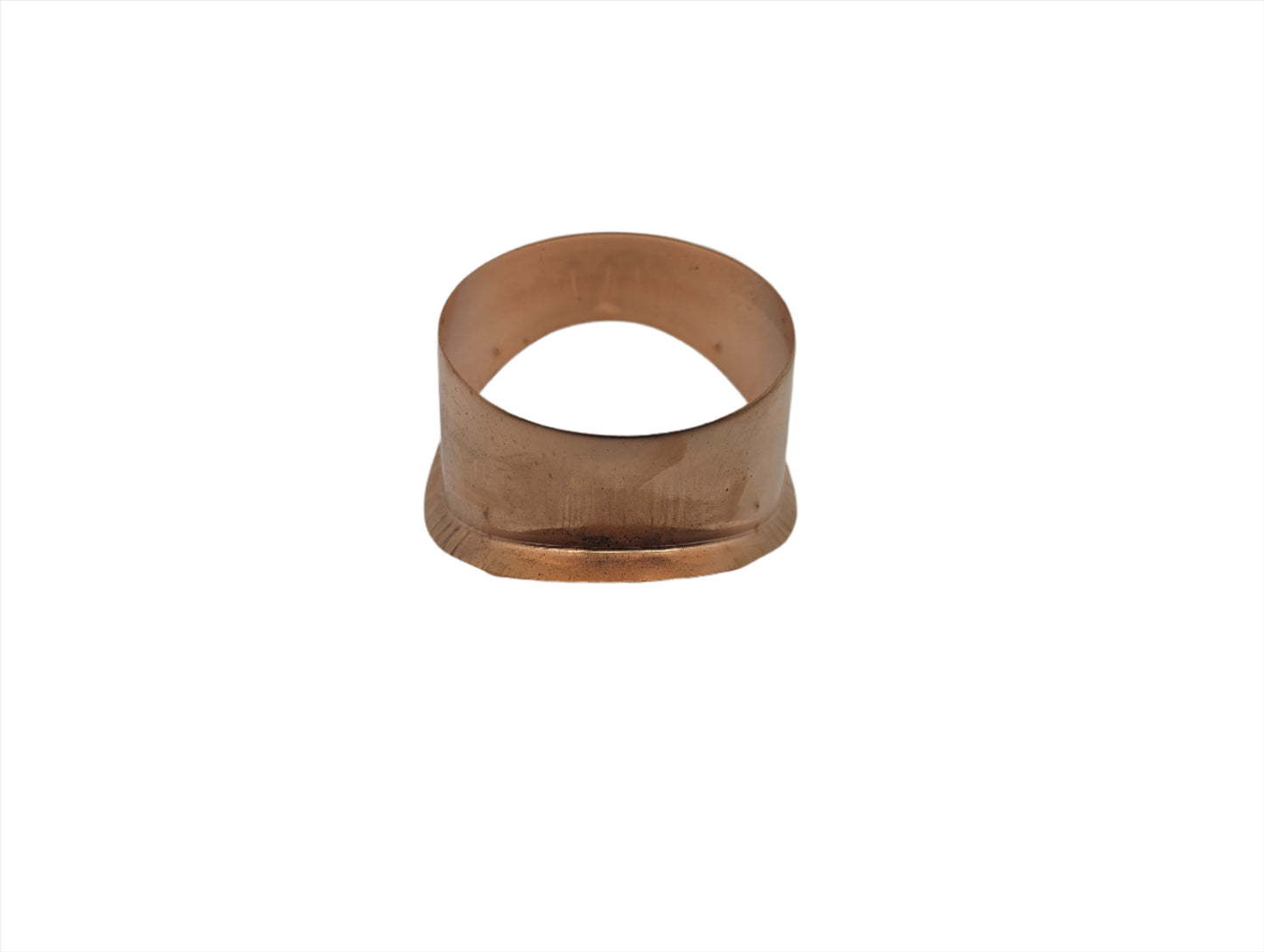 4” Half Round Outlet Copper 50 ct