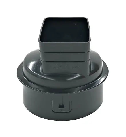 Black Downspout Adapters - Larger Sizes