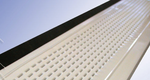 Clean Sweep Gutter Cover - 4ft lengths 100' – Hallett Gutter Supply
